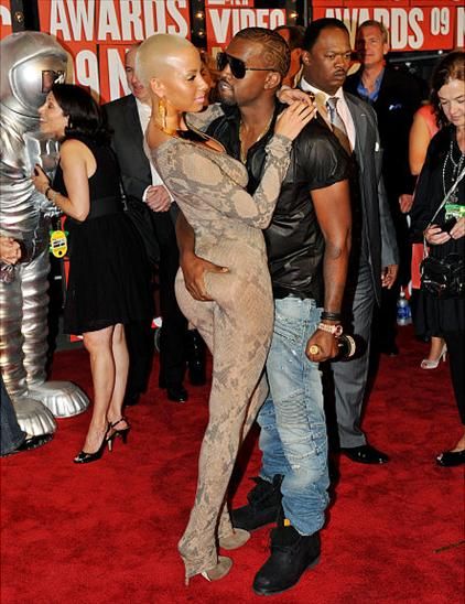 amber rose. Amber Rose and Kanye West