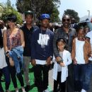Eddie Murphy and family