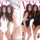 The Kardashian sisters on cover of Vegas Magazine