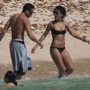 Enjoying sun and fun on the beach