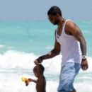 Usher and son