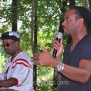 'Cousin Jeff' Johnson Speaking To The Crowd