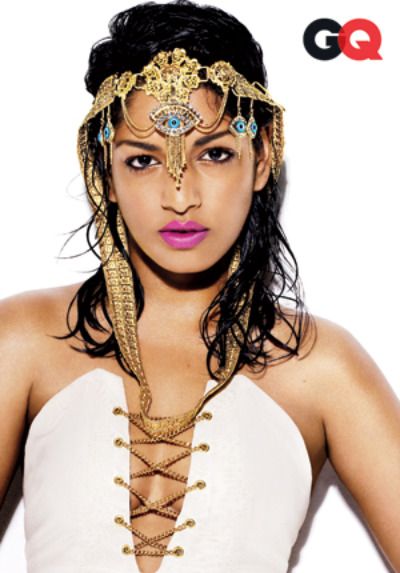 M.I.A., GQ Magazine, July 2010