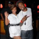 Former BET Host Free and Artist DC Don Juan at Big Tigger's All White Party