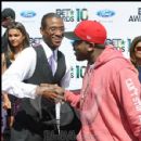Tommy Davidson and Big Boi greet at the 2010 BET Awards