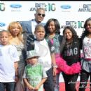 Rapper T.I. and family attend the 2010 BET Awards
