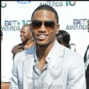 Trey Songz on the red carpet at the 2010 BET Awards