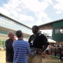 Bryant in London for Wimbledon to support the Williams sisters