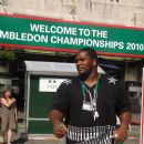 Bryant in London for Wimbledon to support the Williams sisters