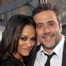 Zoe Saldana and Jeffrey Dean Morgan @ 'Losers' Red Carpet Premiere