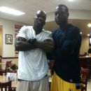 Chad Ochocinco and Dwyane Wade