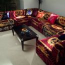 Kanye West's Versace sofa