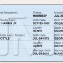 Certification of T.I. and Tameka "Tiny" Cottle's marriage