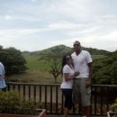 Carmelo and wife Lala on their honeymoon in Costa Rica