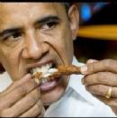 Pres. Obama and his chicken...not a good look
