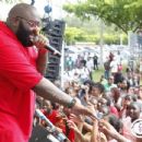 Rick Ross Performing @ 3rd Annual Rick Ross Be Out Day