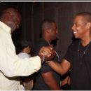 Michael Jordan and Jay-Z At Club Avenue in NYC