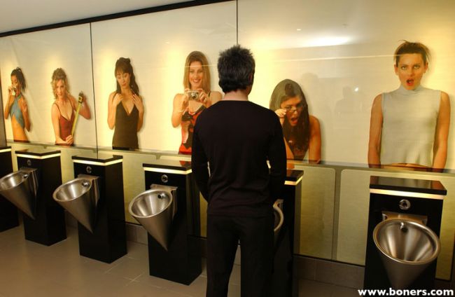 The coolest urinals ever!