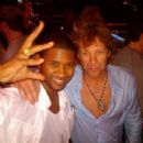 Usher and Jon Bon Jovi