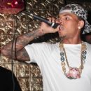 Chris Brown parties @ Lux Miami Beach, Friday Sept. 3rd