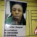 Weezy's prison ID card