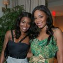 Sanaa Lathan and Gabrielle Union at The PSArts, Snow Queen Vodka, and Fabucci Swimwear kick off summer party (6-12-2008)