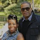 Fantasia and director Benny Boom on set of her video, "I'm Doing Me"