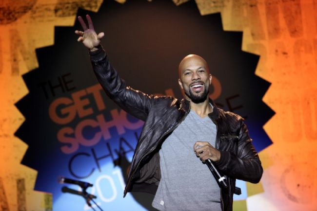Common participates in the 'Get Schooled National Challenge and Tour' in California