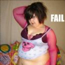 Wow! Her belly has a crack!