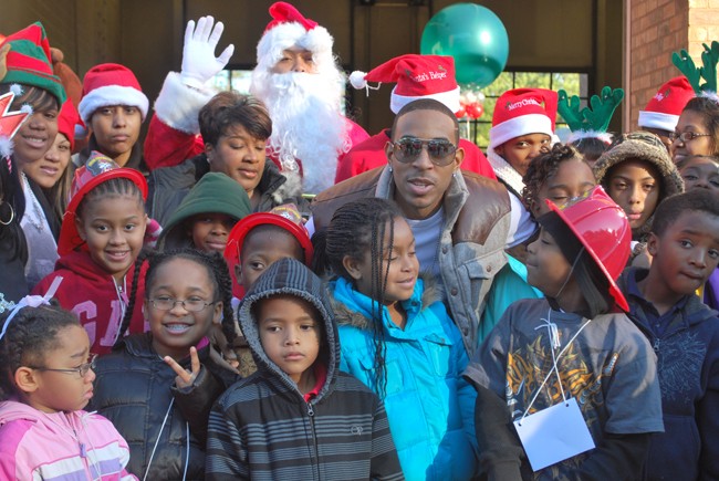 Ludacris with the Kids