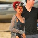Rihanna spends Christmas in 2010 in Barbados