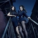 Kourtney and Kim Kardashian