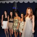 The Kardashian sisters with Kendall and Kylie