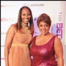 Yolanda Adams and Honoree Linda Johnson Rice on The 2011 BET Honors Red Carpet
