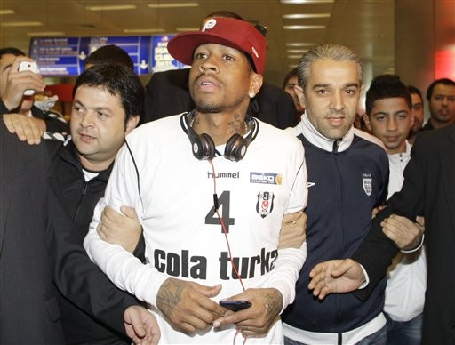 allen iverson turkey. Allen Iverson in Turkey