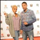 Chrisette Michele and Guest arrive at the Superbowl XLV Players Party