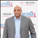 NBA Great Charles Barkley stops for a picture on the 2011 NBA AllStar Game magenta carpet