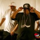 Fat Joe and Cory Gunz on set of ‘So Crazy’ music video for Fred The Godson