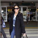 Paula Patton arrived back in Vancouver BC on 3/15/11 to complete filming her next movie, ‘Mission Impossible 4 - Ghost Protocol’