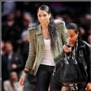Ciara at the New Jersey Nets vs New York Knicks Game (March 30, 2011)