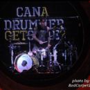 Drummer Travis Barker on stage for the I Am Still Music Tour