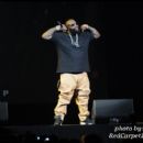 Rick Ross flexes on stage during his performance (@rickyrozay)