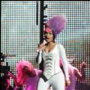 Nicki Minaj on stage in Wash DC