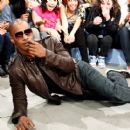 Jamie Foxx at BET's '106 & Park' to promote 'Rio'