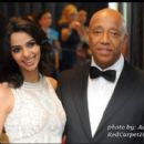 Russell Simmons and his date arrive to the White House Correspondents Dinner