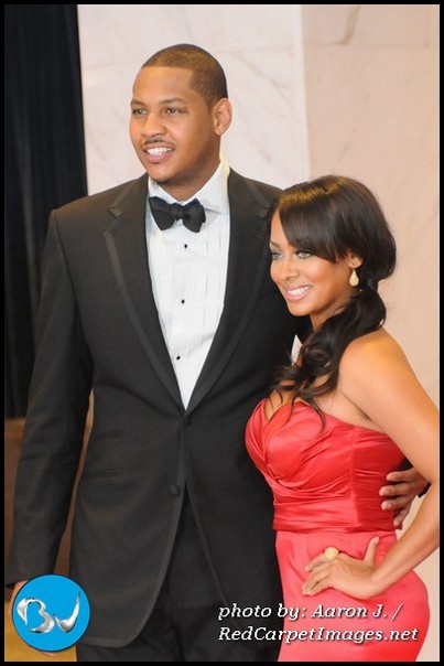 carmelo anthony house. Carmelo Anthony and Wife LaLa