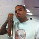 Chris Brown reps for Ludacris' Conjure cognac