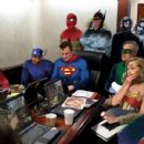 President Obama and the White House superheroes