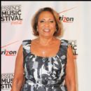 Radio One Co-Founder and Entrepreneur Cathy Hughes backstage at Essence Fest 2011