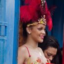 Rihanna at 2011 Kadooment Day Parade in Barbados